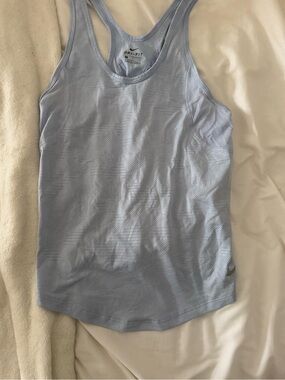 Nike Women’s Light Blue Dri-FIT Performance Tank Top
